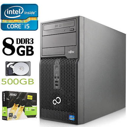 Fujitsu p510 / Intel Core i5-2500 (4 ядра з 3.3-3.7 GHz) / 8GB DDR3 / 500GB HDD / nVidia GeForce GT 1030 2GB GDDR5, фото 2