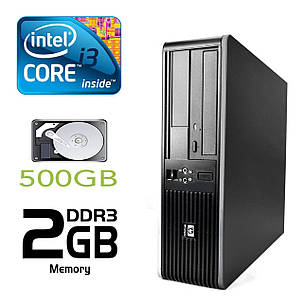 Hewlett-Packard 5800 SFF / Intel Core i3-2120 (2(4) ядра по 3.3GHz) / 2GB DDR3 / 500GB HDD / no optical drive, фото 1