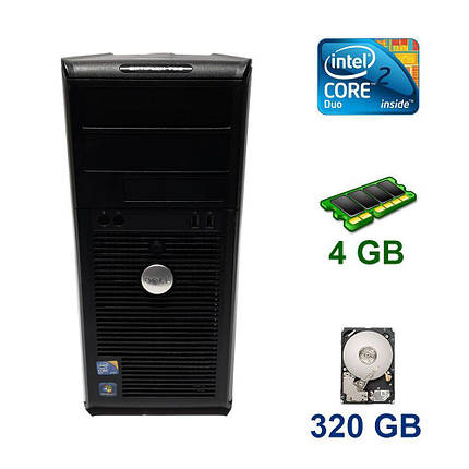Dell OptiPlex 780 Tower / Intel Pentium Dual-Core E5800 (2 ядра по 3.2 GHz) / 4 GB DDR3 / 320 GB HDD, фото 1