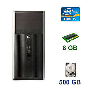 HP Compaq 6300 Pro Tower / Intel Core i5-3470 (4 ядра по 3.2 - 3.6 GHz) / 8 GB DDR3 / 500 GB HDD, фото 1