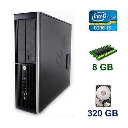 HP Compaq Pro 6300 SFF/Intel Core i3-3240 (2 (4) ядра по 3.4 GHz) / 8 GB DDR3 / 320 GB HDD, фото 1
