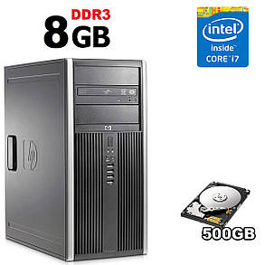 HP 8100 Tower / Intel Core i7-860 (4(8) ядра по 2.8-3.46GHz) / 8GB DDR3 / 500GB HDD, фото 1