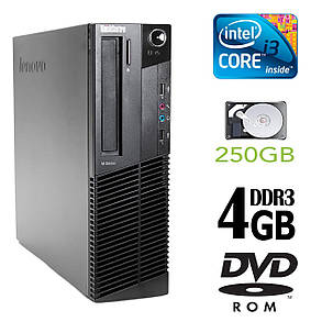 Lenovo m82 SFF / Intel Core i3-2120 (2(4) ядра по 3.3GHz) / 4GB DDR3 / 250GB HDD, фото 1