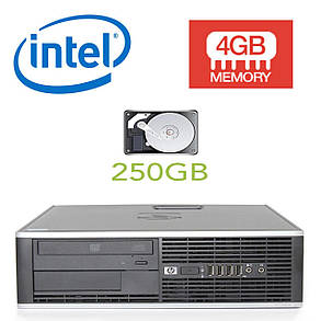 HP 8000 SFF / Intel Pentium E5700 (2 ядра по 3.0 GHz) / 4GB DDR3 / 250GB HDD, фото 2