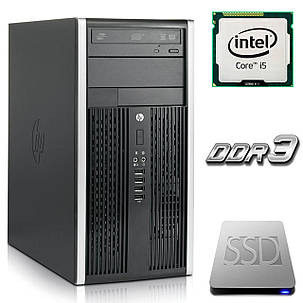 Hewlett-Packard 6200 MT / Intel Core i5-2400 (4 ядра по 3.1-3.4GHz) / 8 GB DDR3 / new! 120 GB SSD, фото 1