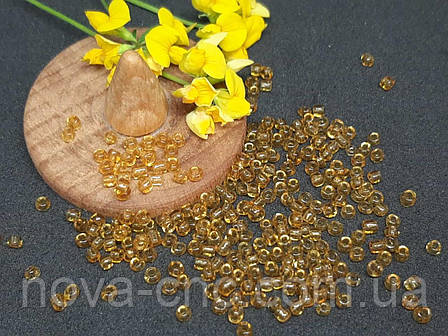 Бісер дрібний No12 Гірчичний 450 грамів, фото 1