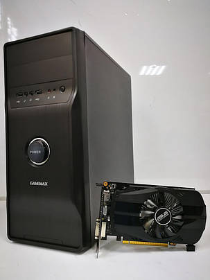 EuroCom Tower New/Intel Core i5-2400 (4 ядра по 3.1-3.4GHz) / 8 GB DDR3 / 120 GB SSD New+500 GB HDD / Asus GeForce GTX 1050 2GB GDDR5 128bit / БЖ, фото 3