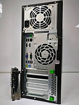 HP EliteDesk 800 G1 Tower / Intel Core i5-4570 (4 ядра по 3.2 - 3.6 GHz) / 8 GB DDR3 / 120 GB SSD NEW+500 GB HDD / nVidia GeForce GTX 1050, 2 GB, фото 5