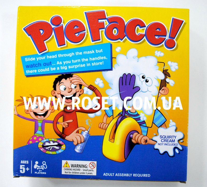 Настільна гра - Pie Face (Пиріг в Обличчя)
