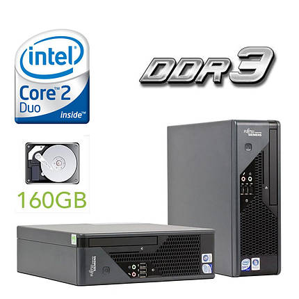 FUJITSU C5731 USFF/Intel Core 2 Duo e7600 (2 ядра за 3.06GHz) / 4 GB DDR3 / 160 GB HDD, фото 1
