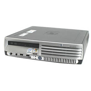 HP Compaq DC7600 (7700) Slim / Intel Dual Core 6300 / DDR II-2GB / 160GB HDD / GeForce GT 730-1GB DDR3, фото 2