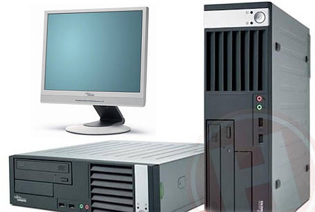 Fujitsu-Siemens E5730 SFF / Intel Core 2 Duo E8400 (2 ядра за 3.0GHz) / 4GB RAM / 160GB HDD + монітор, фото 2