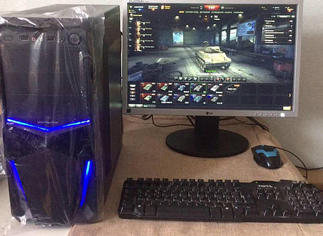 Комп'ютер на Intel Core i5-2300 (4 ядра 3.1 GHz) / 6GB DDR3 / 500GB HDD / GeForce GT 1030 2GB GDDR5 + Монітор / 22" / 1680x1050, фото 2