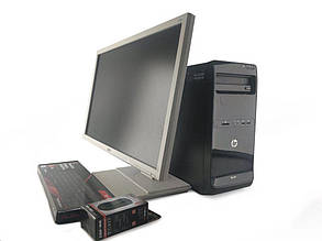 HP Pro 3500 Tower / Intel Core i3-3220 (2 (4) ядра по 3.3 GHz) / 8 GB DDR3 / 120 GB SSD / AMD Radeon R5 240, 1 GB GDDR5, 128-bit + Acer B246HL / 24", фото 4