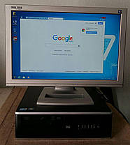 HP 8000 Compaq Elite / Intel Core 2 Duo E8500 (2 ядра по 3.16GHz) / 4GB RAM / 160 GB HDD + Windows 7 + монітор, фото 6