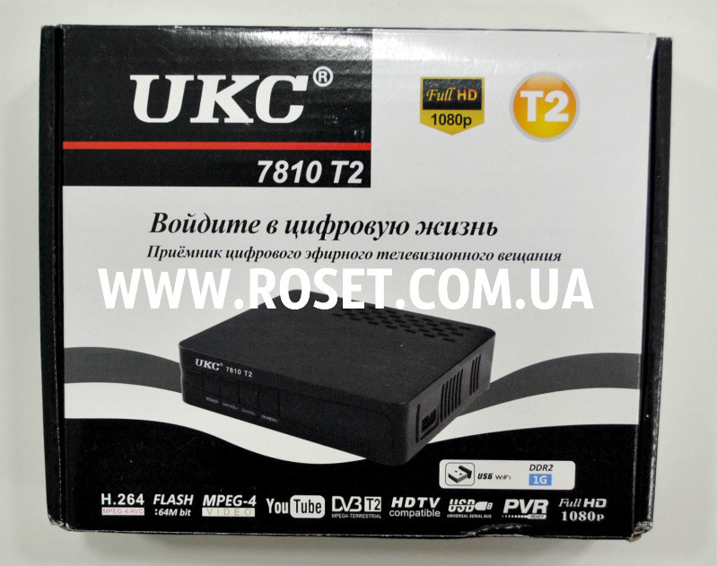 Цифровий ТВ-тюнер - UKC 7810 T2