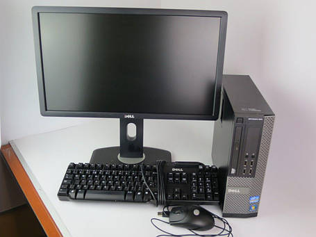 Dell Optiplex 390 SFF / Intel Pentium G630 (2 ядра по 2.7 GHz) / 4GB RAM / 250GB HDD + монітор / 22' / 1680x1050 + клавіатура і мишка, фото 2