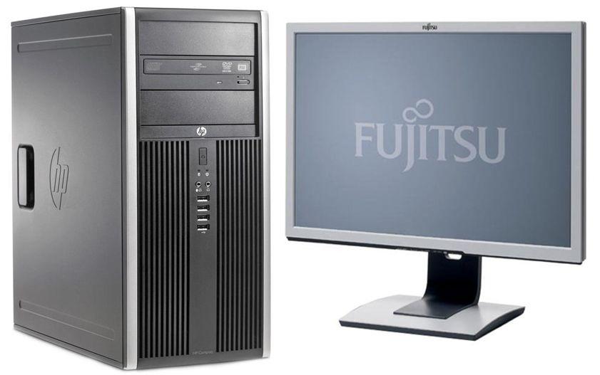Hewlett-Packard 6200 Pro / Intel Pentium G850 (2 ядра по 2.9 GHz) / 4GM DDR3 / 250 GB + наклейка Windows 7 Pro + монітор Fujitsu P22W-5 / 22' /