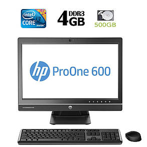 Моноблок HP 600 G1 AIO / Intel Core i3-4130 (2(4) ядра по 3.4 GHz) / 4GB DDR3 / 500GB HDD / 21.5 дюйма, FullHD, IPS, фото 2
