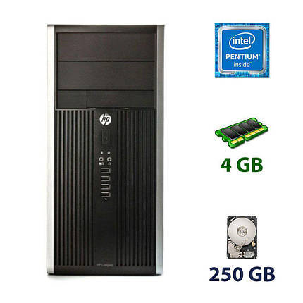 Системний блок HP Compaq 6200 / Pentium G850 2ядра 2.9GHz/ 4GB DDR3 / 250GB HDD, фото 2