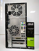 HP 6200 Tower / Intel Core i5-2500 (4 ядра по 3.30-3.70GHz) / 8 GB DDR3 / New! 120 GB SSD+500 GB HDD / nVidia GeForce GTX 1050 Ti 4GB, GDDR5, 128-bit, фото 4