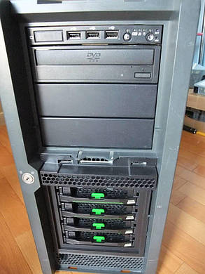 Сервер Fujitsu Primergy TX150 S7 / Intel Core i3-540 (2(4) ядра по 3.06 GHz) / 4 GB DDR3 / 160 GB HDD / Intel Chipset® 3420 ( 6 слотів під пам'ять ) /, фото 2
