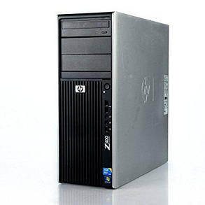 Сервер HP Z400 Tower / Intel Xeon W3565 (4 (8) ядра по 3,20 - 3.46 GHz) / 8GB DDR3/ HDD 1TB / NVIDIA Quadro 2000 1GB DDR5 (128 bit), фото 2