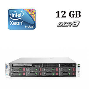 HP Proliant DL380p G8 2U / 2 процесора Intel® Xeon® E5-2650 v2 (8 (16) ядер по 2.60 - 3.40 GHz) / 12 GB DDR3 / No HDD, фото 2