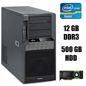 Fujitsu m470 / Intel® Xeon® X5650 (6 (12) ядер за 2.66 - 3.06 GHz) / 12 GB DDR3 / 500 GB HDD / nVidia Quadro 600 1024MB GDDR3 (128bit), фото 2