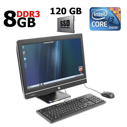 Моноблок HP Pro One 600 / 21.5" (1920х1080) IPS / Intel® Core™ i3-4130 (2 (4) ядра по 3.40 GHz) / 8GB DDR3 / 120 GB SSD / USB 3.0 / WebCam /, фото 2