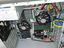 Chieftec MidiTower / 2x Intel Xeon E5645 ( 6(12) ядер з 2.4-2.67 GHz) / DDR3 32GB / 1000 GB HDD / БП Chieftech 450W / DVD-ROM, фото 3