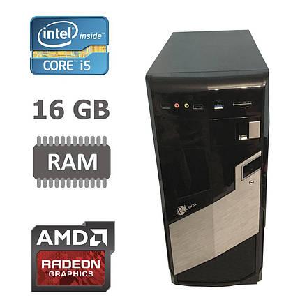 MSI Tower / Intel® Core™ i5-3470 (4 ядра по 3.20 - 3.60 GHz) / 16 GB DDR3 / new 120 GB SSD + 500 GB HDD / Radeon RX580 8GB GDDR5 256bit / БП 650 W, фото 2