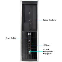 HP Compaq Elite 8300 SFF / Intel® Core™ i7-3770 (4 (8) ядра по 3.40 - 3.90 GHz) / 4 GB DDR3 / 160 GB HDD, фото 3
