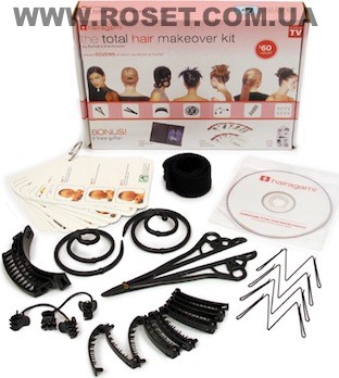 Шпильки в наборі Hairagami Total Hair Make Over Kit