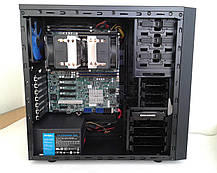 Midi-Tower / 2x Intel Xeon E5-2660 v2 (10 (20) ядер з 2.2 - 3.0 GHz) / 64 GB DDR3 / 1000 GB HDD / 650W, фото 3