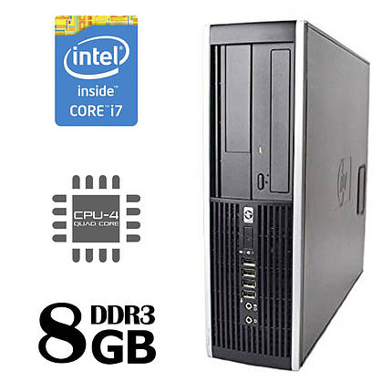 HP Compaq Elite 8300 Desktop / Intel® Core™ i7-3770 (4 (8) ядра по 3.40 - 3.90 GHz) / 8gb DDR3 / 500 GB HDD, фото 2