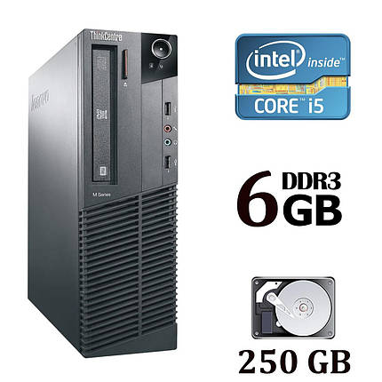 Lenovo Thinkcentre M91 p70 Desktop / Intel® Core™ i5-2400 (4 ядра по 3.10 - 3.40 GHz) / 6 GB DDR3 / 250 GB HDD, фото 2