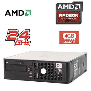 Dell Optiplex 740 SFF / AMD Athlon 64 X2 4600+ (2 ядра по 2.40 GHz) / 4 GB DDR2 / 160 GB HDD / AMD HD 8570 (1Gb 128-bit GDDR3), фото 2