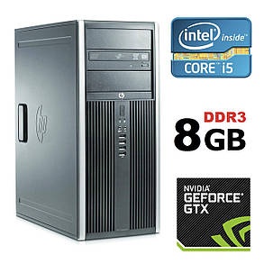 HP Compaq 8100 Elite MT / Intel® Core™ i5-650 (2 (4) ядра по 3.20 - 3.46 GHz) / 8gb ddr3 / 500 GB HDD / nVidia Geforсe GTX550 Ti (1 GB 192bit, фото 2