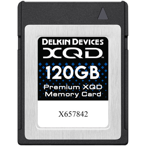 Карта пам'яті Delkin Devices 120GB Premium XQD Memory Card (DEXQD120GB) (DDXQD-120GB)
