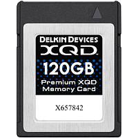 Карта пам'яті Delkin Devices 120GB Premium XQD Memory Card (DEXQD120GB) (DDXQD-120GB)