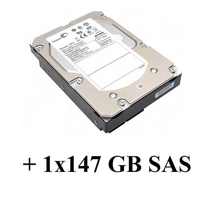 Збільшення пам'яті сервера на 147 GB SAS, фото 2