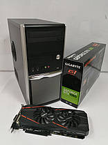 EuroCom Tower / Intel® Core™ i5-2400 (4 ядра по 3.10 - 3.40 GHz) / 12GB DDR3 / 500GB HDD + 120 GB SSD / GeForce GTX 1060 3Gb GDDR5 192-bit / БЖ 500W, фото 2