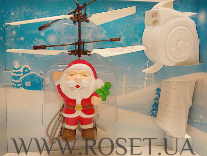 Літаюча іграшка Flying Santa (літаючий Санта) хіт продажів 2015 року