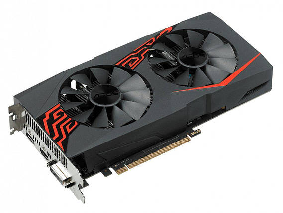 Дискретна відеокарта AMD Radeon Asus RX570, 4 GB GDDR5, 256-bit, фото 2