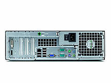 Fujitsu-Siemens ESPRIMO E7935 SFF / Intel Core2Quad Q6600 (4 ядра по 2.4 GHz) / 4 GB DDR2 / 160 GB HDD + Монітор Fujitsu b19-5 / 19" / 1280*1024 / DVI,, фото 2