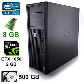 HP WorkStation Z220 MT / Intel® Core™ i5-3470 (4 ядра по 3.60 GHz) / 8gb DDR3 / 500 GB / GeForce GTX1050 2GB DDR5 128 bit / DVI, DP, HDMI, фото 2