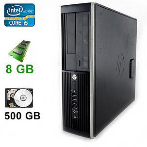 HP Compaq 8200 Elite SFF / Intel® Core™ i5-2400 (4 ядра по 3.40 GHz) / 8GB DDR3 / 500 GB HDD / GeForce 210 1GB DDR3 64 bit / DVI, VGA, HDMI, фото 2
