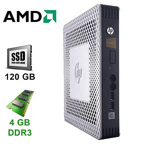 Тонкий клієнт HP T610 / AMD G-T56N (2 ядра по 1.65 GHz) / 4 GB RAM DDR3 / 120 GB SSD / DVI-I, DP, фото 2