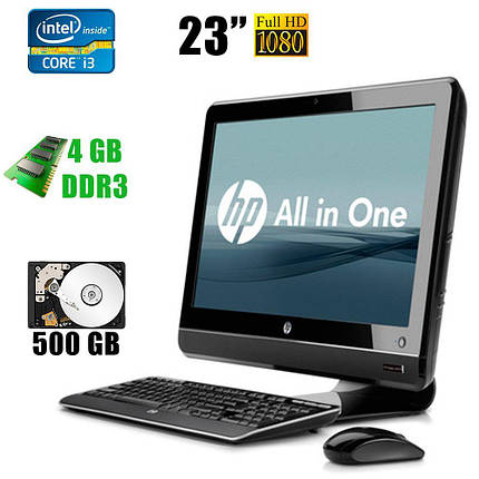 Моноблок HP AiO 8200 Elite / 23" (1920x1080) / Intel® Core™ i3-2120 (2(4)ядра по 3.3 GHz) / 4GB DDR3 / 500GB HDD, фото 2
